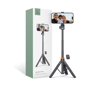 Selfie stick TECH-PROTECT L03S Selfie Stick Tripod Pilot Bluetooth (max 148cm) czarny